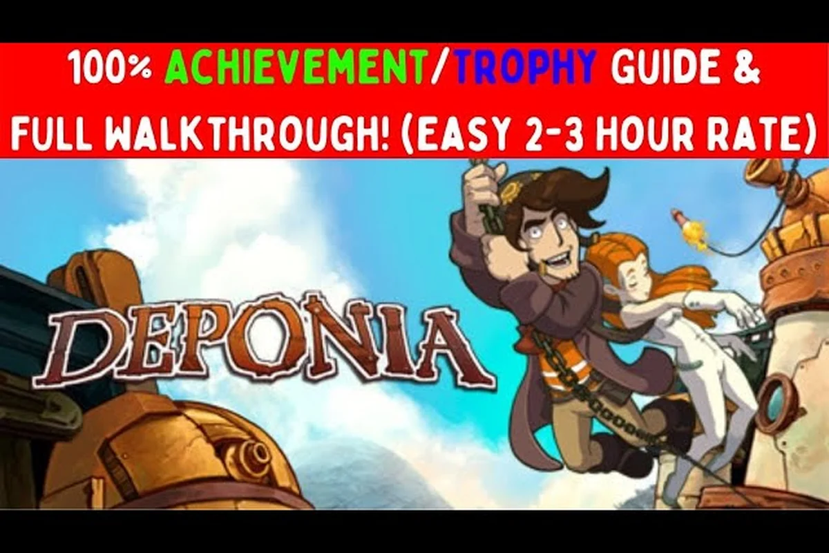 Deponia Achievement Guide: All 19 Base Game Trophies