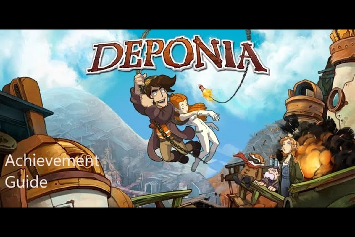 Deponia Achievement List All: 105 Across the Trilogy