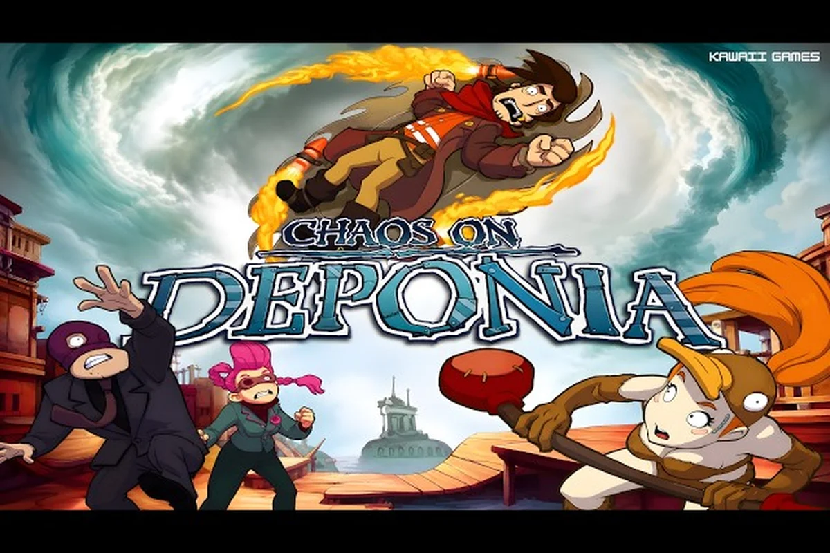Deponia Chaos Walkthrough: Reunite Goal's Three Discs